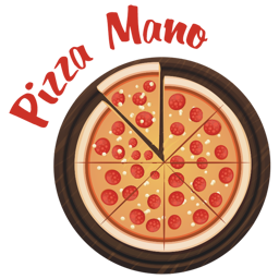 Pizza Mano logo.